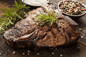 Organic Grassfat T-Bone / Ribeye Steaks (pre-order)